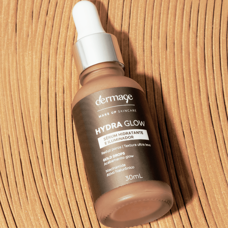 Sérum Facial Hydra Glow Dermage Hidratante Iluminador Vegano 30ml