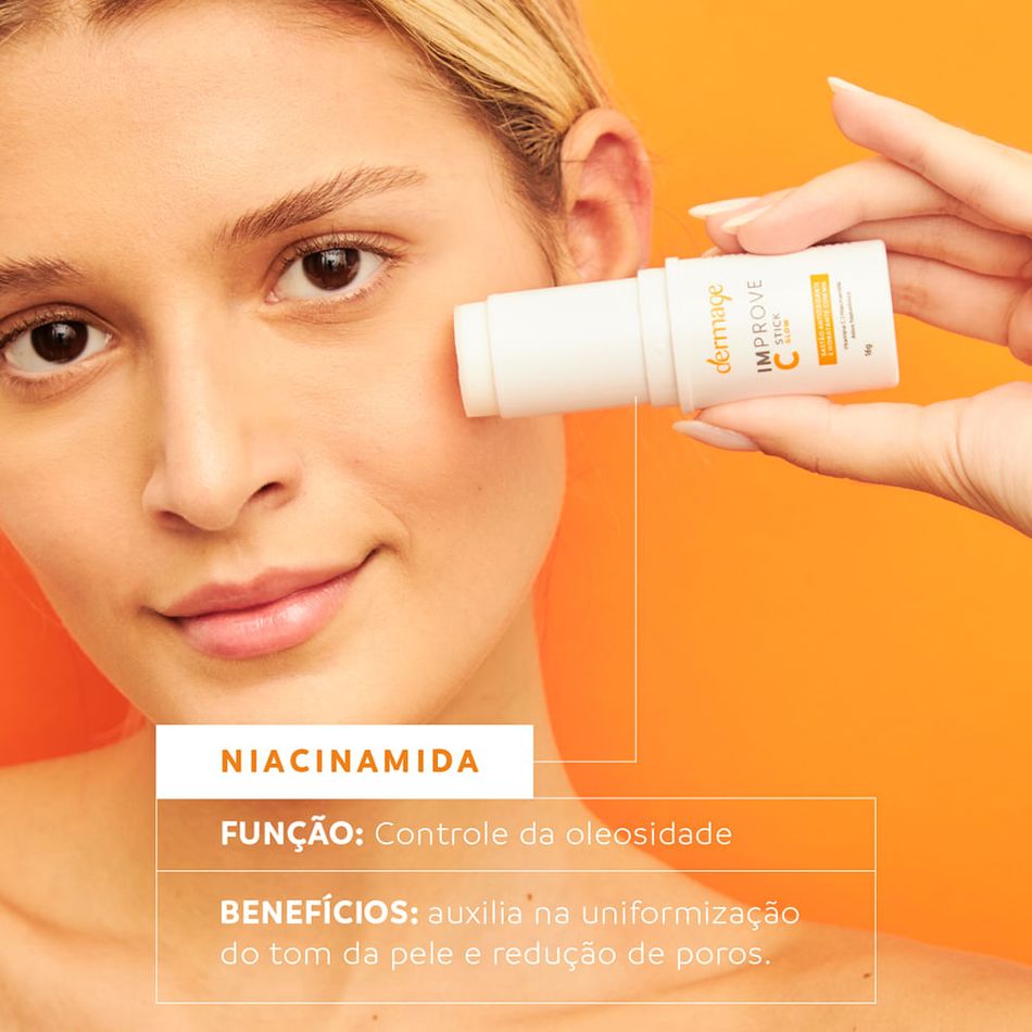 Improve C Stick Glow Bastão Antioxidante Iluminador Dermage 16g