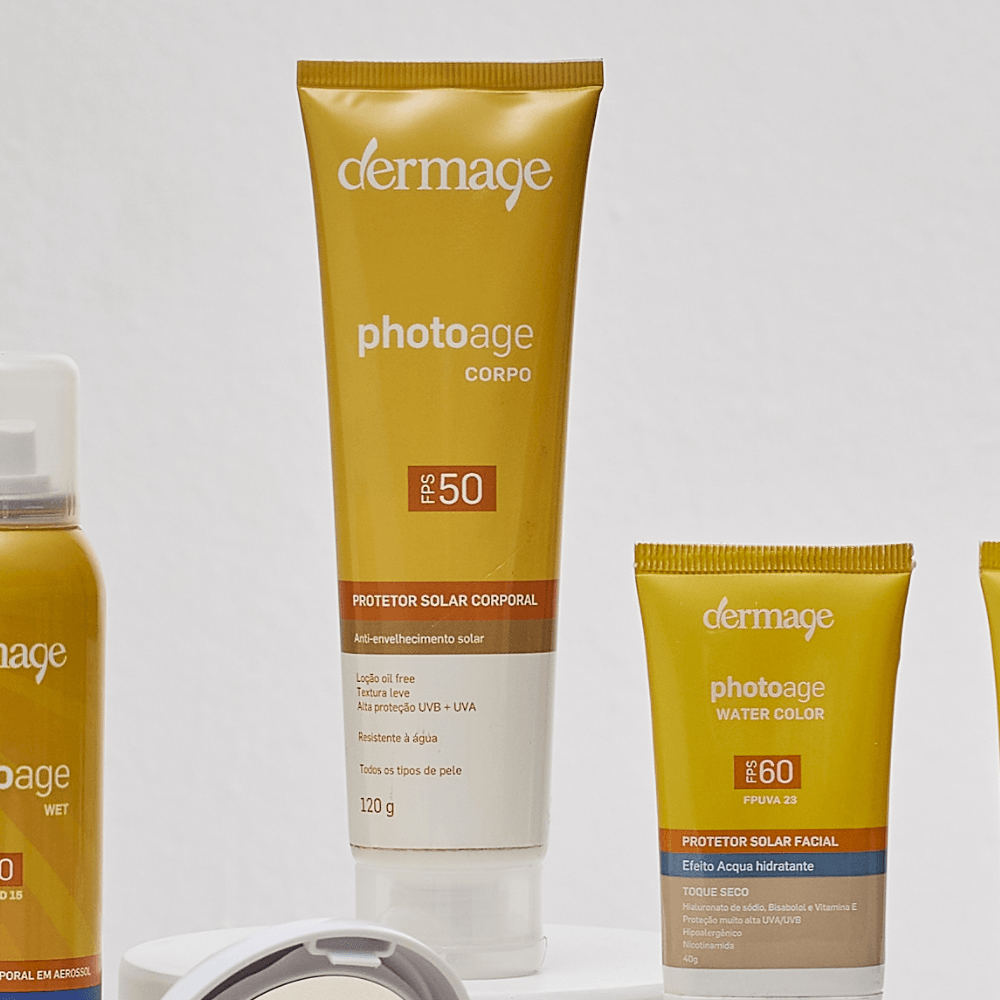 Protetor Solar Corporal Dermage Photoage FPS 50 Vegano 120g